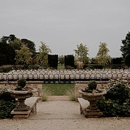 outdoor wedding ceremony event space