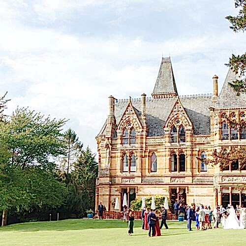 Outdoor wedding venue