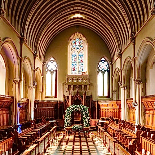 Church wedding event space