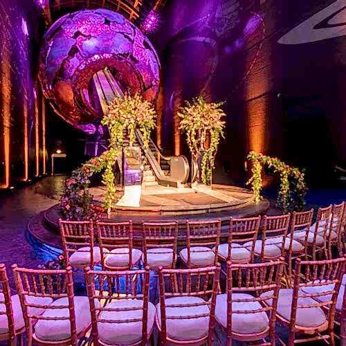 unique wedding ceremony space